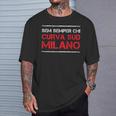 Milano Semper Chi Regalo Curva Sud Milano Maglietta Regalos para él