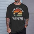 Mir Reichts Ich Geh Gitarre Spielenintage Retro T-Shirt Geschenke für Ihn