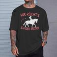 Mir Reicht's Ich Geh Reiten T-Shirt Geschenke für Ihn