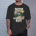 Mom Of The Birthday Boy Monster Truck Birthday Novelty T-Shirt Gifts for Him