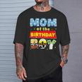 Mom And Dad Birthday Boy Cowboy Family Party Decorations T-Shirt Gifts for Him