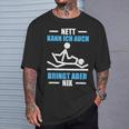 Nett Kann Ich Auch Physiotherapeut Physiotherapie T-Shirt Geschenke für Ihn