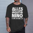 Ninoorname Lustiger Spruch T-Shirt Geschenke für Ihn