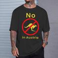 No Kangaroo In Austria No Kangaroo In Austria T-Shirt Geschenke für Ihn