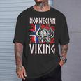 Norwayiking Norway Flag T-Shirt Geschenke für Ihn