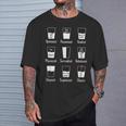 Oboist Optimist Pessimist Anche Pour Musicien T-Shirt Cadeaux pour lui