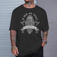 In Odin We Trust -Ikings Norse Odinalhalla Axe Maglietta Regalos para él