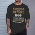 Ottobre 1969Intage Maglia 55 Compleanno Anni Uomo Donna Maglietta Regalos para él