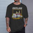 Outlaw Peterbilt Truck S T-Shirt Geschenke für Ihn