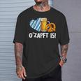 O'zapft Is Beer Drink Saying Beer Tent T-Shirt Geschenke für Ihn