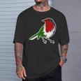 Palestinian Bird Palestinian Flag Palestine T-Shirt Geschenke für Ihn