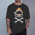 Palombaro Sommozzatore Sub Jolly Roger Logo Dive Diver Maglietta Regalos para él