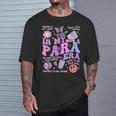 In My Para Era Paraprofessional Paraeducator Back To School T-Shirt Gifts for Him