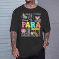 Para Paraprofessional Paraeducator First Day Back To School T-Shirt Gifts for Him