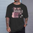 Pink In My Double Digits Era 10 Year Old 10Th Birthday Girl T-Shirt Gifts for Him