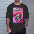 Pink Misfits Skull Fanart T-Shirt Geschenke für Ihn