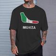 Pista Automobilistica A Monza Italia Monza Circuit Racing Track Maglietta Regalos para él