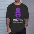 Podcast Per Podcasters Divertente Podcasting Regalo Maglietta Regalos para él