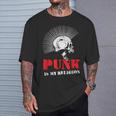 Punk Is My Religion I Punk & Anarchy For Punk Rock T-Shirt Geschenke für Ihn