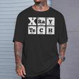 Radiologist Xray Tech Periodensystem Labor Geschenk T-Shirt Geschenke für Ihn