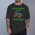 Red Rims Echte Helden Fahren R T-Shirt Geschenke für Ihn