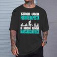 Regali Fisioterapista Donna Fisioterapia Frase Maglietta Regalos para él