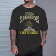 Regalo Divertido Para Amantes De Los Libros Regalo Divertido Para Profesores De Literatura Camiseta unisex Regalos para él