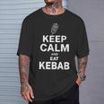 Reste Calme Et Mange Du Döner Kebab T-Shirt Cadeaux pour lui