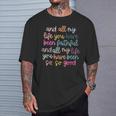Retro All My Life You Have Been Faithful Christian T-Shirt Gifts for Him