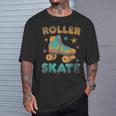 Roller Skate Inline Skaters Skate Dicendo Donne Bambini Maglietta Regalos para él