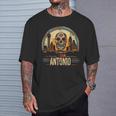 San Antonio Sugar Skull Cinco De Mayo Fiesta Matching T-Shirt Gifts for Him