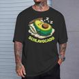 Schlavocado Avocado Pyjamas Nightdress Pyjamas Sleep T-Shirt Geschenke für Ihn