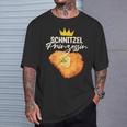 Schnitzel Princess T-Shirt Geschenke für Ihn