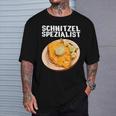 Schnitzel Specialist T-Shirt Geschenke für Ihn