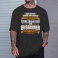 With Seine Majestät Der Busfahrer Cool Print T-Shirt Geschenke für Ihn