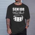 Senior Band Mom 2025 Marching Band Class Of 2025 Drum T-Shirt Gifts for Him