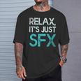 Sfx Special Effects Makeup Sfx Power Supply Sfx Makeup Sfx T-Shirt Gifts for Him