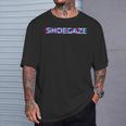 Shoegaze Disfraz De Festival De Arte Con Purpurina Género Musical Camiseta unisex Regalos para él