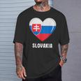 Slovakia Flag Jersey Slovak T-Shirt Geschenke für Ihn