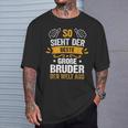 So Sieht Der Beste Große Bruder Der Welt German T-Shirt Geschenke für Ihn