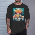 Soon To Be Grandpa Again Promoted To Grandpa Again 2024 T-Shirt Gifts for Him