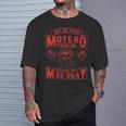 Soy Un Papá Motero Como Un Papá Normal Pero Más Camiseta unisex Regalos para él