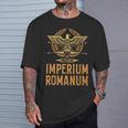 Spqr Roman Eagle Rome Empire Roman History T-Shirt Geschenke für Ihn