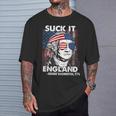 Suck It England History 4Th Of July Joke T-Shirt Gifts for Him