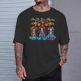 Sugar Skull Dia De Los Muertos Catrina Day Of The Dead T-Shirt Gifts for Him