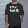 Team Taylor T-Shirt Geschenke für Ihn