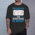 Which Teilonerstandst Du Nicht Eishockeyspieler Hockey T-Shirt Geschenke für Ihn