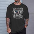 Texan Pride Fière Patriotique Américaine États-Unis Texas T-Shirt Cadeaux pour lui