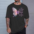 I Can Do All Things Through Christ Pretty Butterfly T-Shirt Gifts for Him