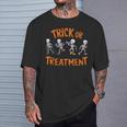 Trick Or Treatment Pt Physical Therapy Therapist Halloween T-Shirt Gifts for Him